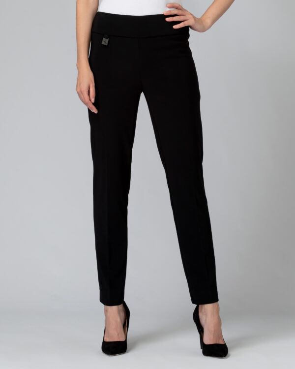 PANTALON DROIT NOIR JOSEPH RIBKOFF ANN'C TARBES