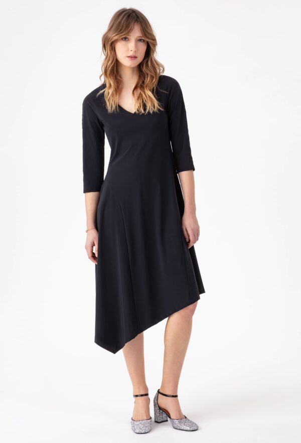 ROBE ASYMÉTRIQUE-INDIES ANNC TARBES