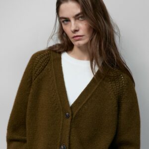 CARDIGAN ALPAGA KAKI-CLOSED ANNC TARBES