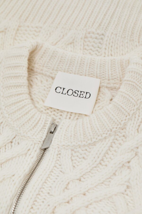 CARDIGAN MAILLE TORSADÉE-CLOSED ANNC TARBES