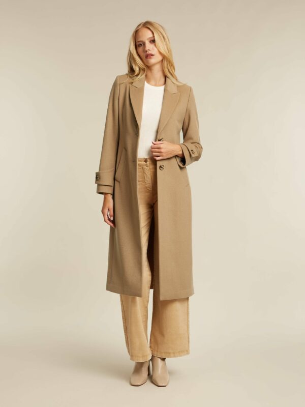 manteau long camel beaumont annc tarbes